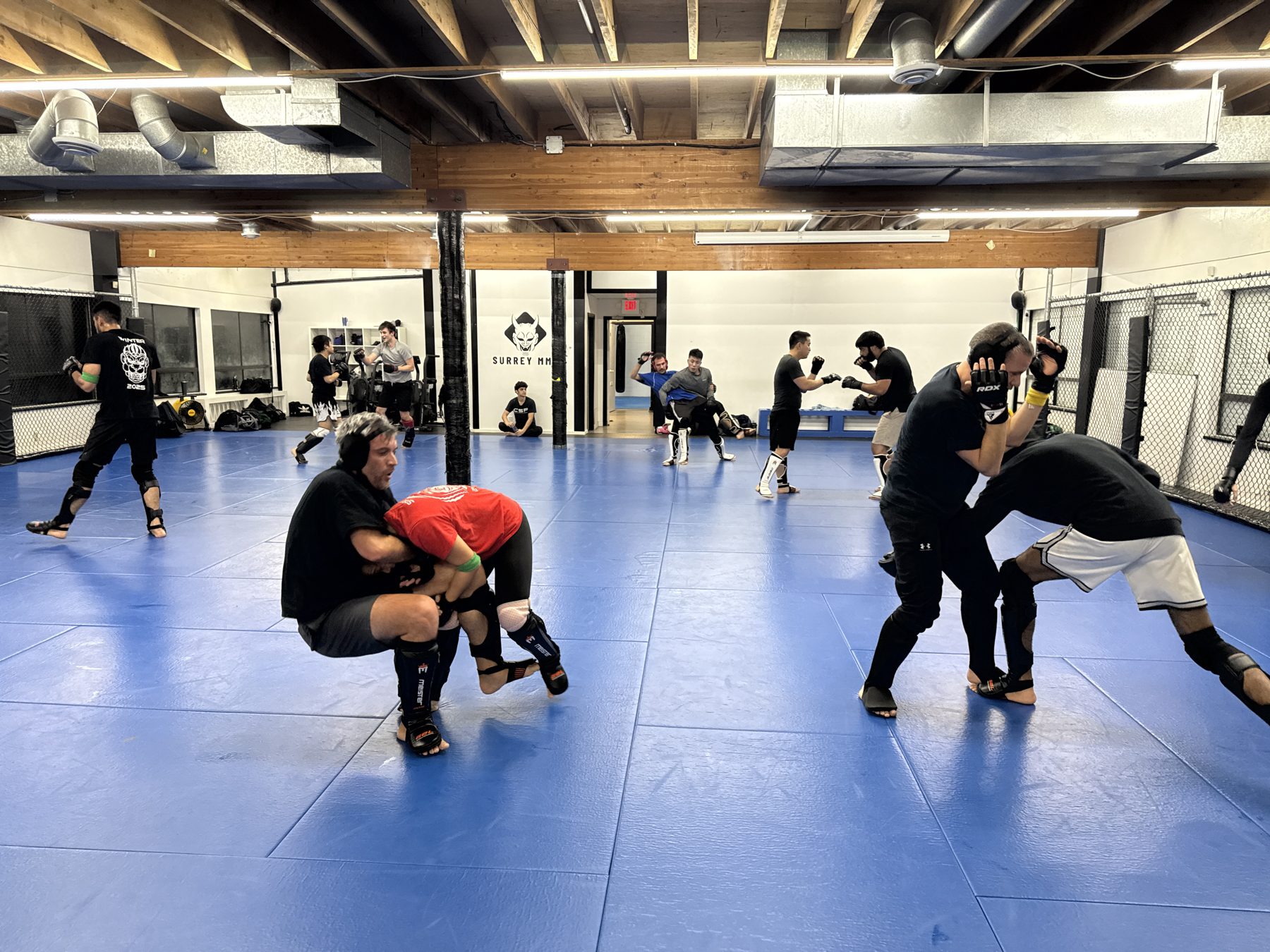 Training at Surrey Combat Sports